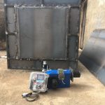 کوره زغال یک تن